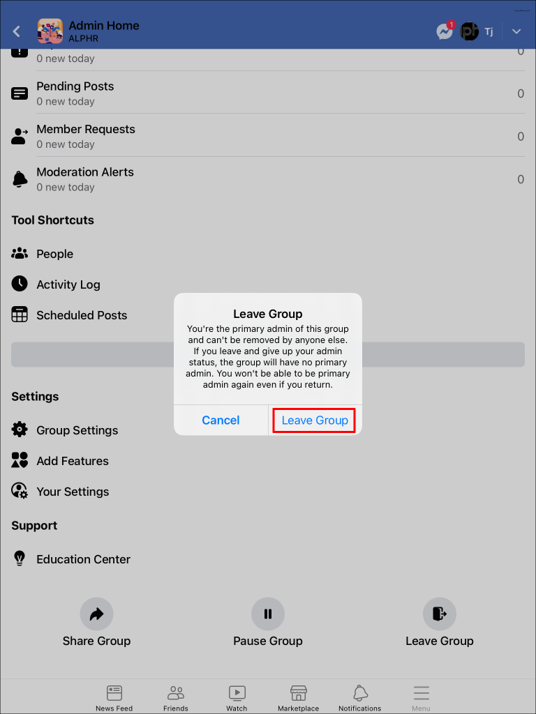 How to Delete a Facebook Group