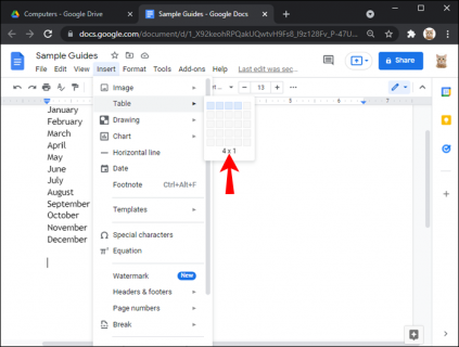 How To Embed Google Calendar Events in a Google Doc