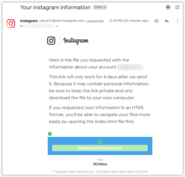 recover instagram messages android