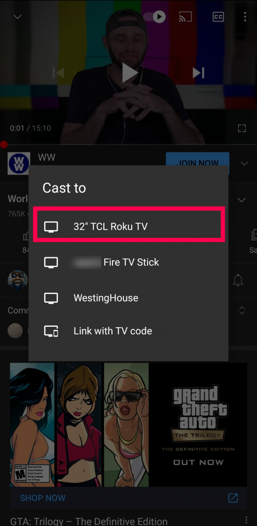 How to Mirror Android to Roku