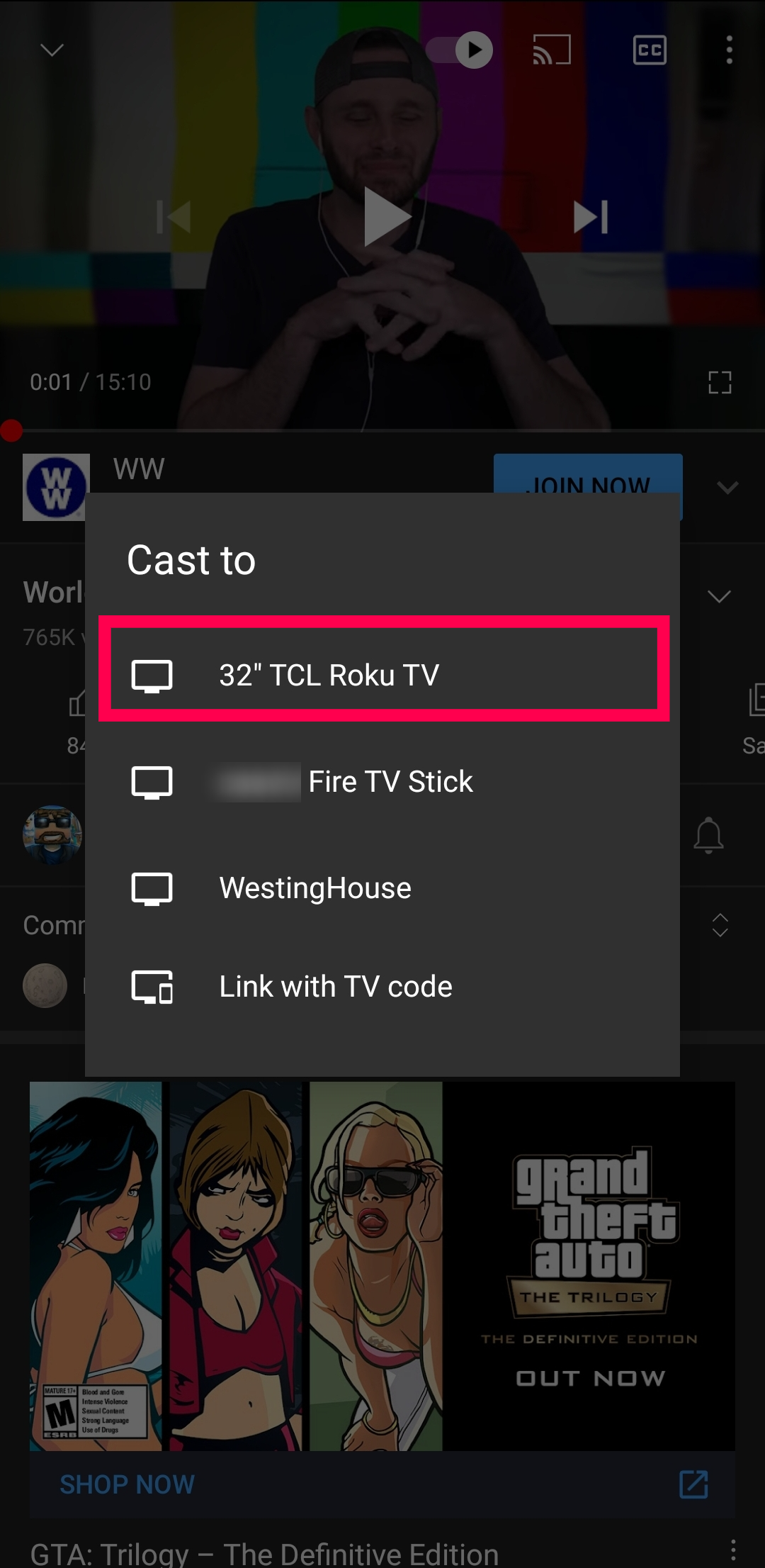 tcl roku tv screen mirroring android