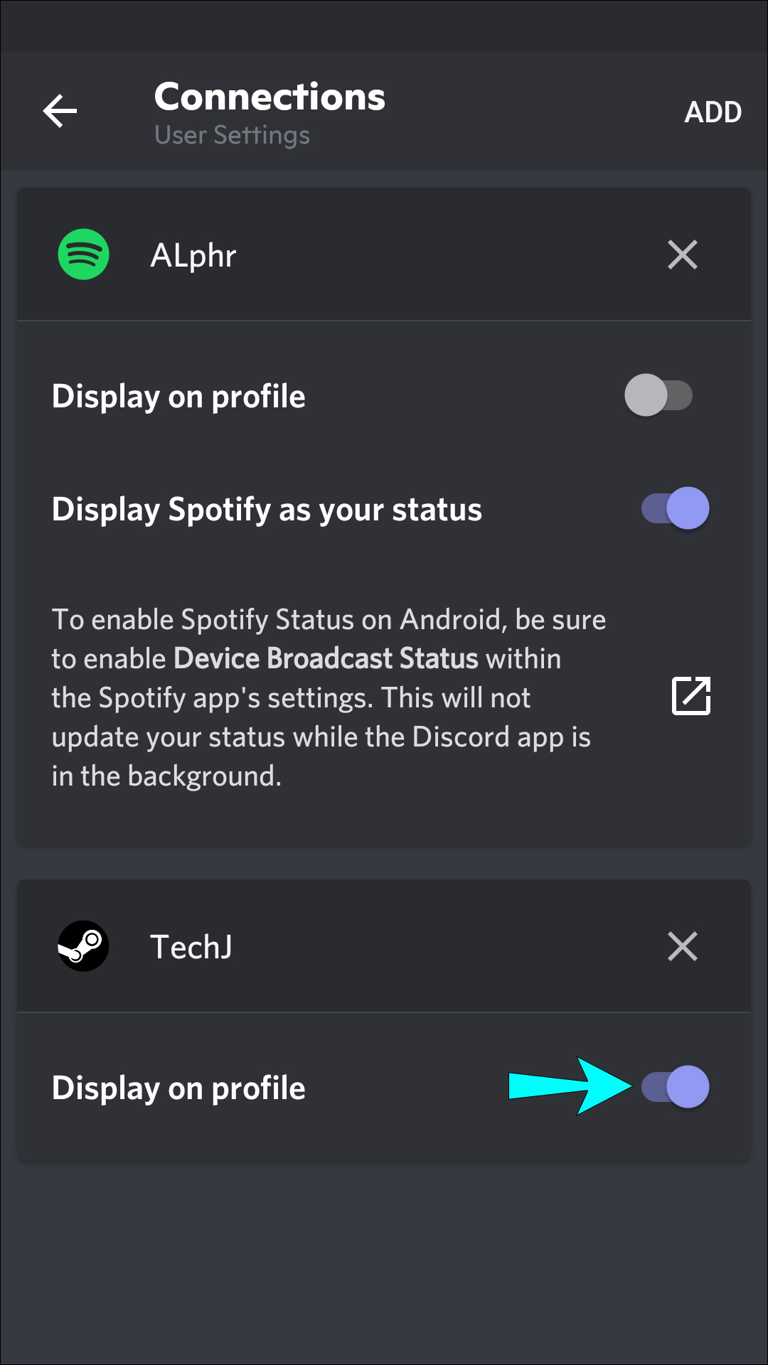 Spotify Discord mang đến cho bạn một nền tảng giải trí đầy đủ những bản nhạc yêu thích của bạn, kết hợp với công nghệ âm thanh tiên tiến và cộng đồng những người yêu nhạc đầy thú vị trên Discord. Cùng trải nghiệm và chia sẻ những khoảnh khắc âm nhạc đắm say nhất cùng với chúng tôi.