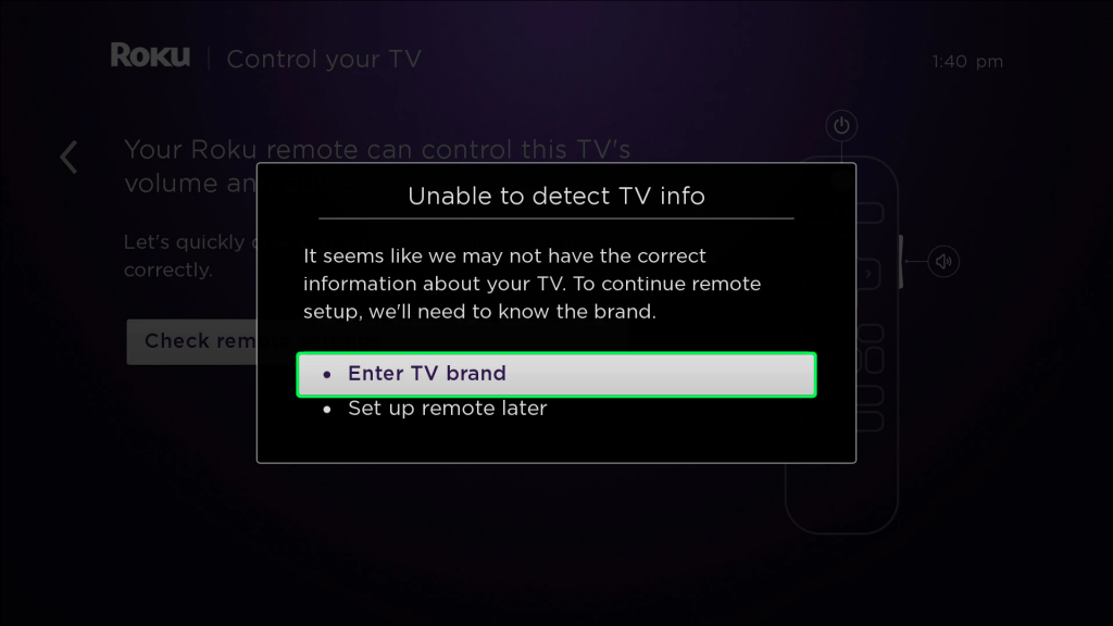 How to Sync a Roku Remote to a TV