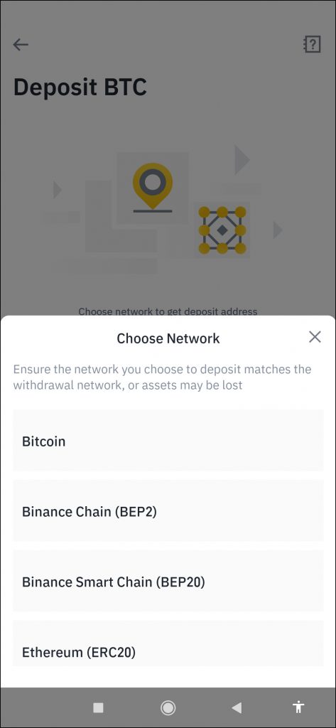 How to Make a Deposit in Binance
