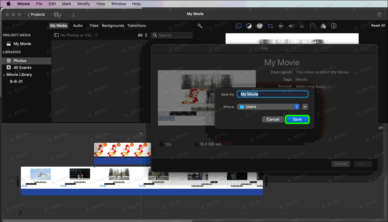 How To Add Pictures Over A Video In Imovie
