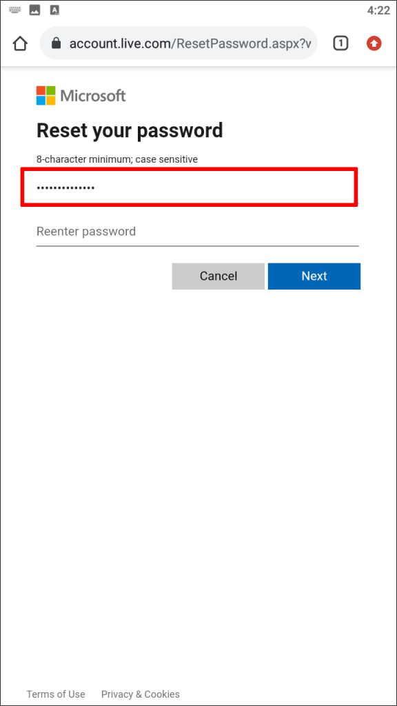 How to Reset and Change Your Microsoft Password