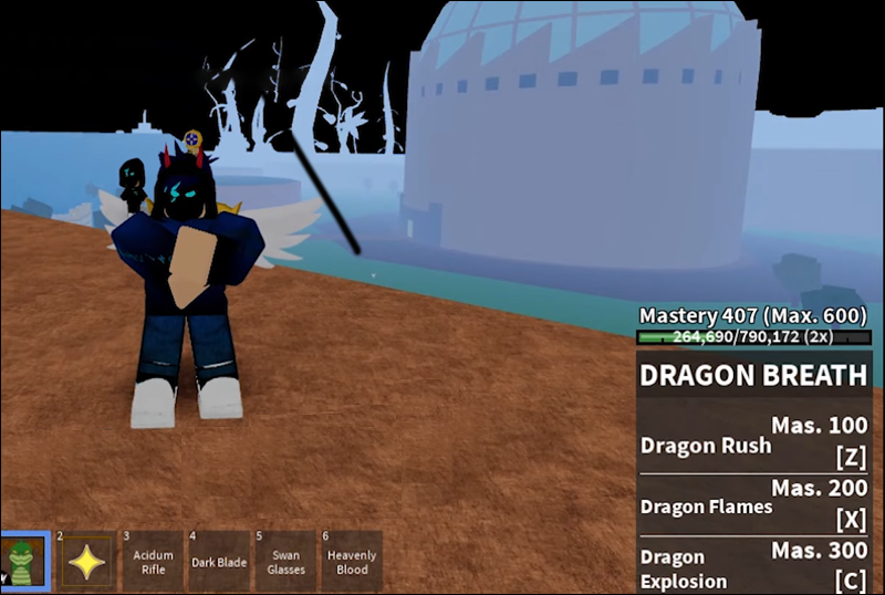 Roblox Blox Fruits Dark Blade Mastery Levels, Moves