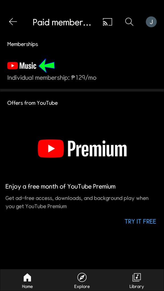 How to Cancel YouTube Music