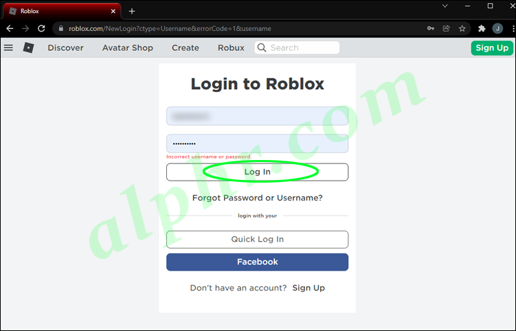 How To Login To Roblox Account 
