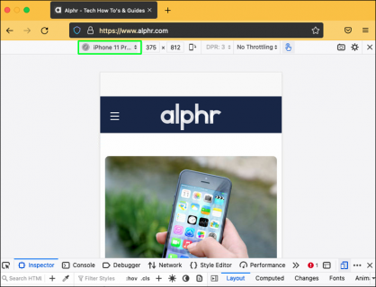 How to View the Mobile Version of a Website on a PC