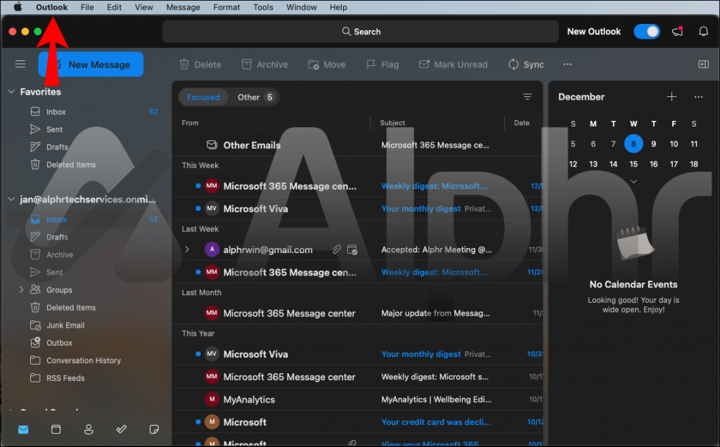 How to Remove an Account From Outlook