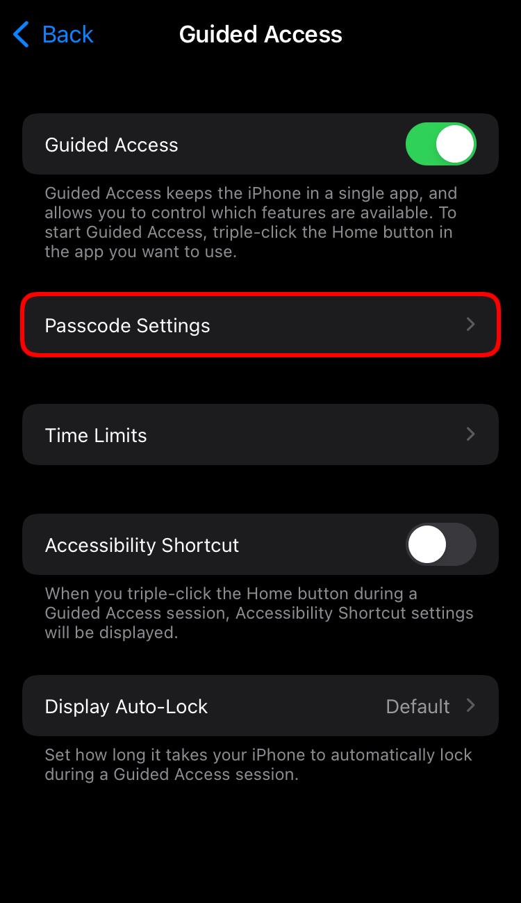 how to put a password on apps ios