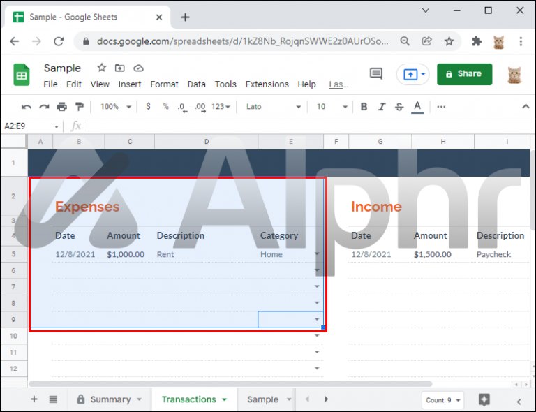 How to Copy Without Hidden Rows in Google Sheets