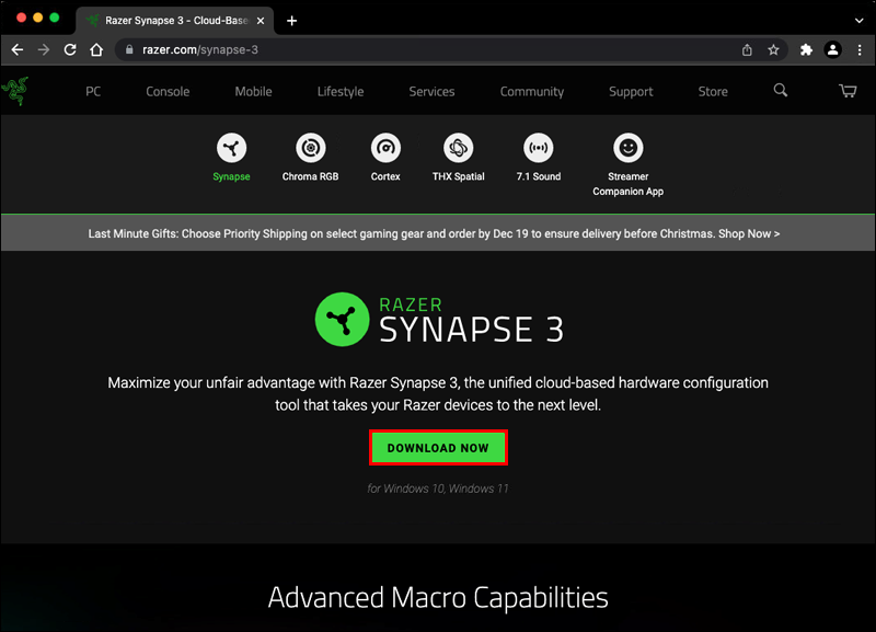 Razer Synapse 3 - Cloud-Based Hardware Configuration Tool, Razer United  States