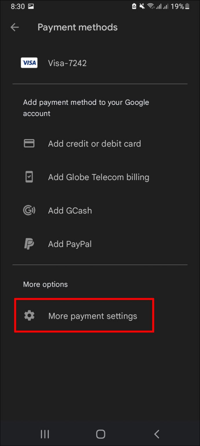 How to Remove a Payment Method in Google Play