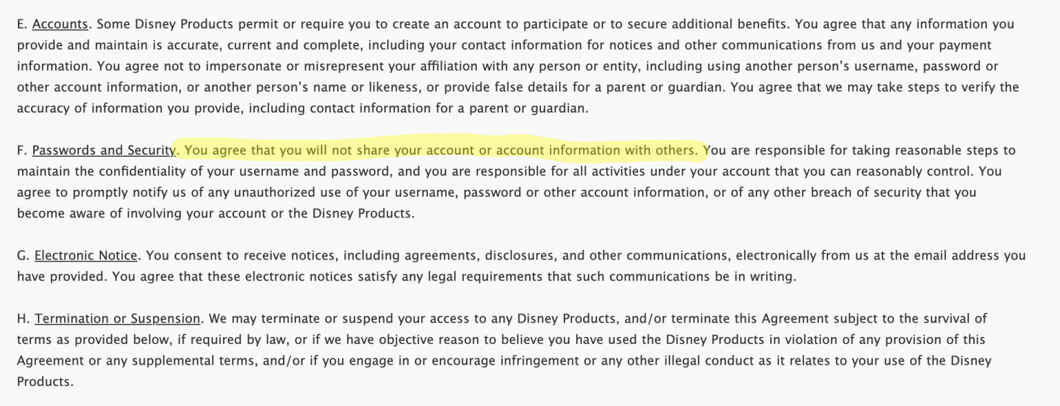Can Disney Plus Be Shared with Family or Friends?