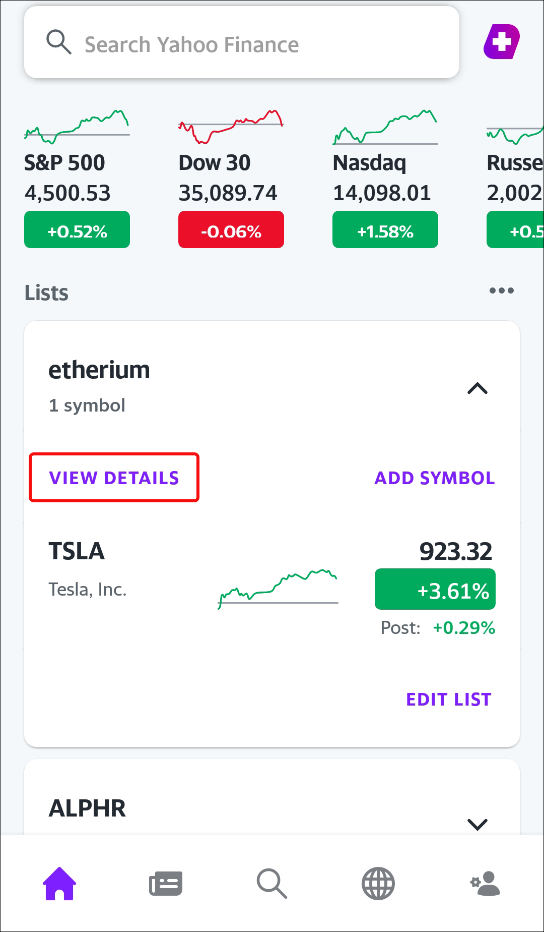 How to Delete a Stock in Yahoo Finance