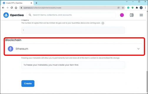 How to Create a Collection on OpenSea