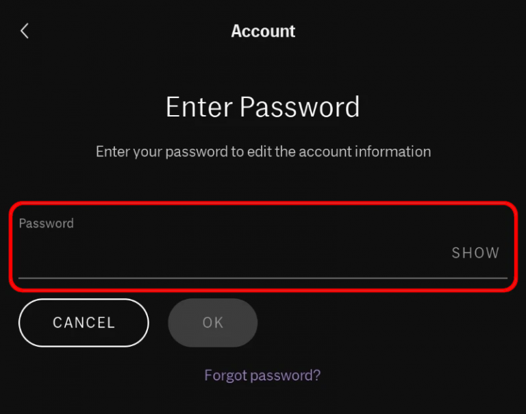How to Change your Password in HBO Max