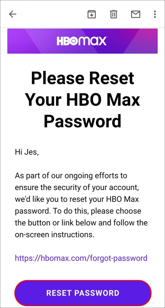 How to Change your Password in HBO Max