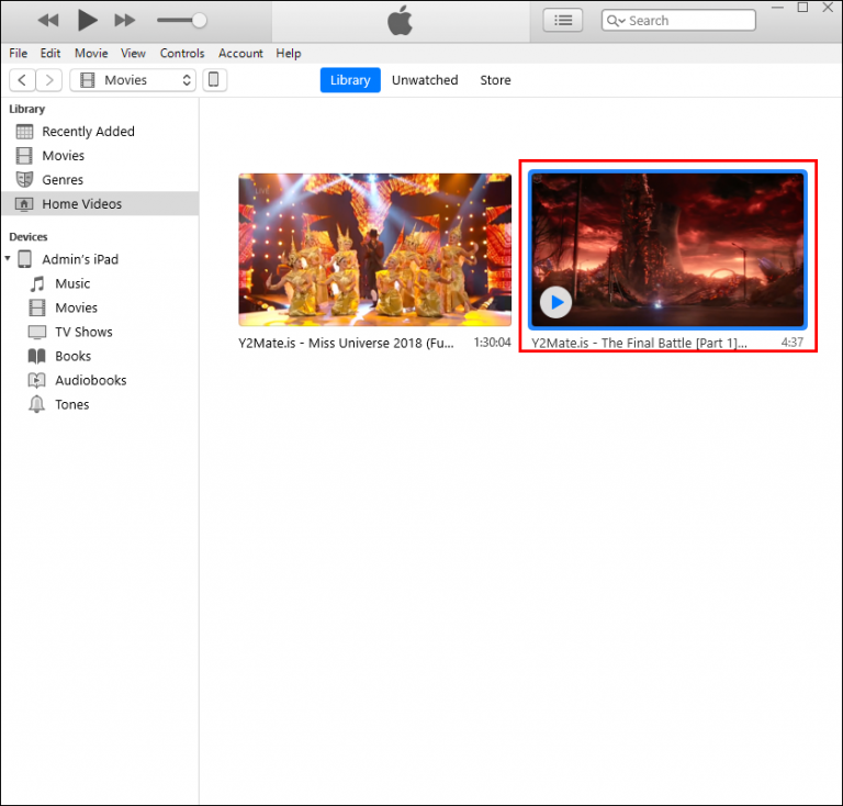 How to Transfer Videos to an iPad
