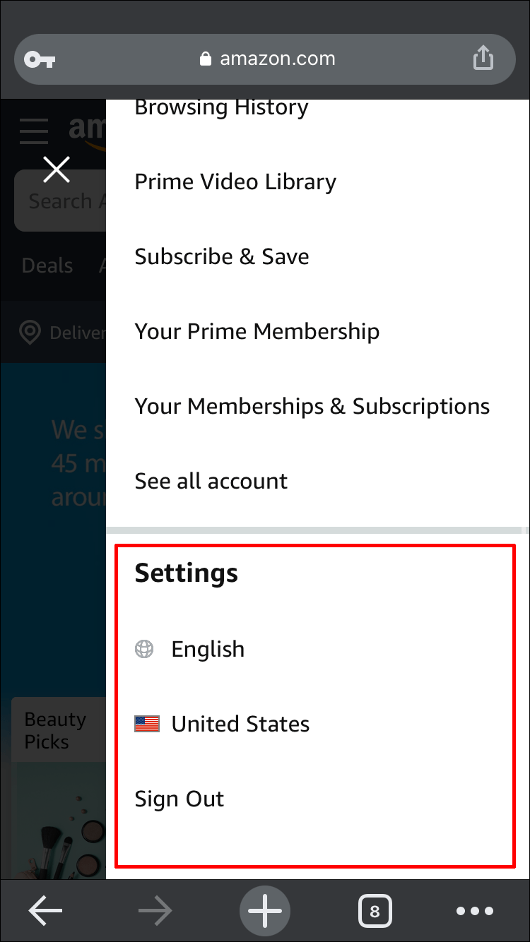 How To Change The Language On Amazon
