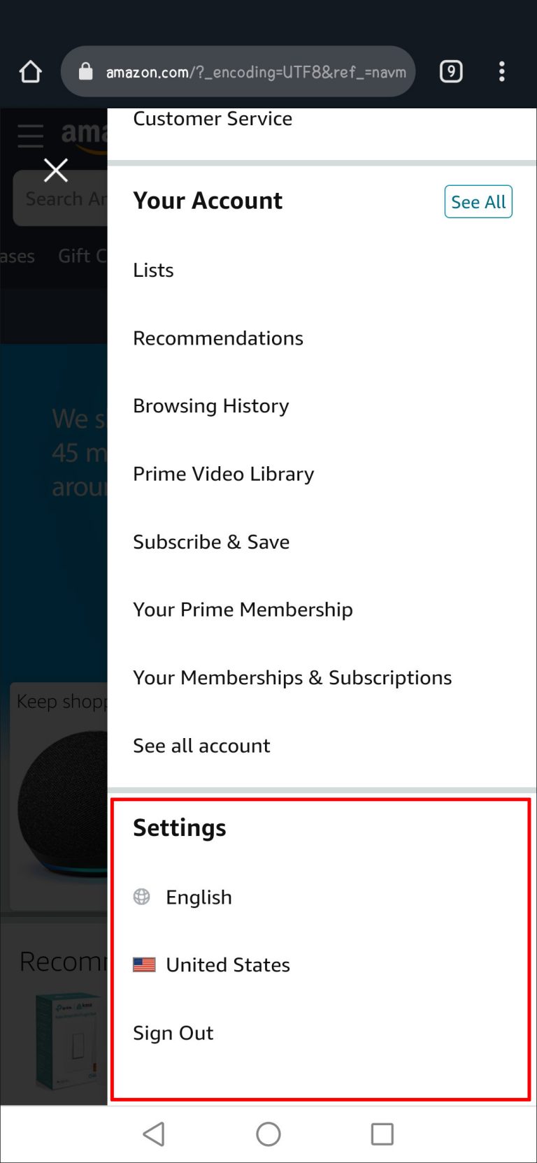 How To Change the Language on Amazon