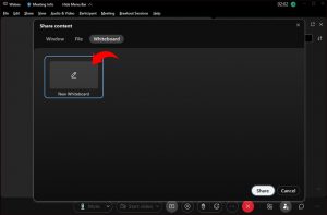How to Use the Whiteboard in Webex