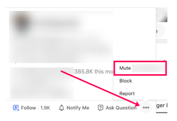 Quora Mute Option