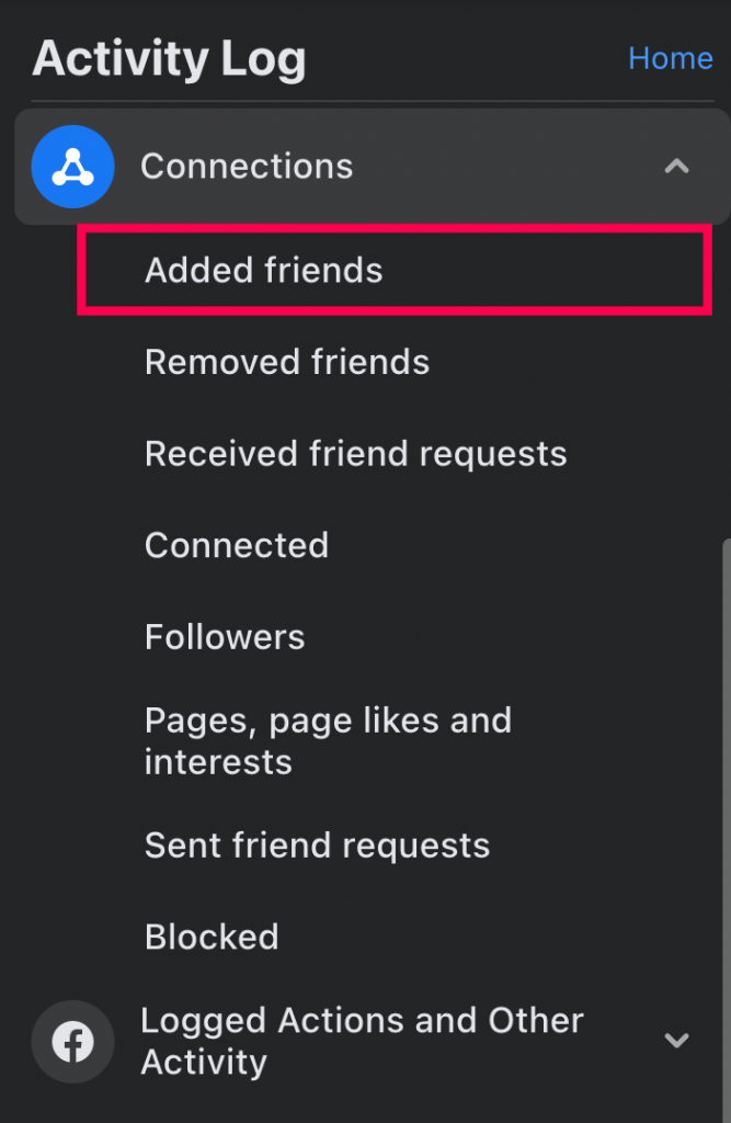 How to See Recently Added Friends on Facebook