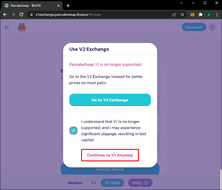 How To Fix Price Impact Too High on a PancakeSwap Transaction