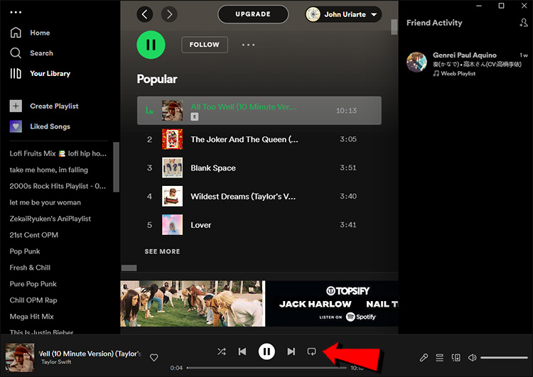 How to Songs in Spotify