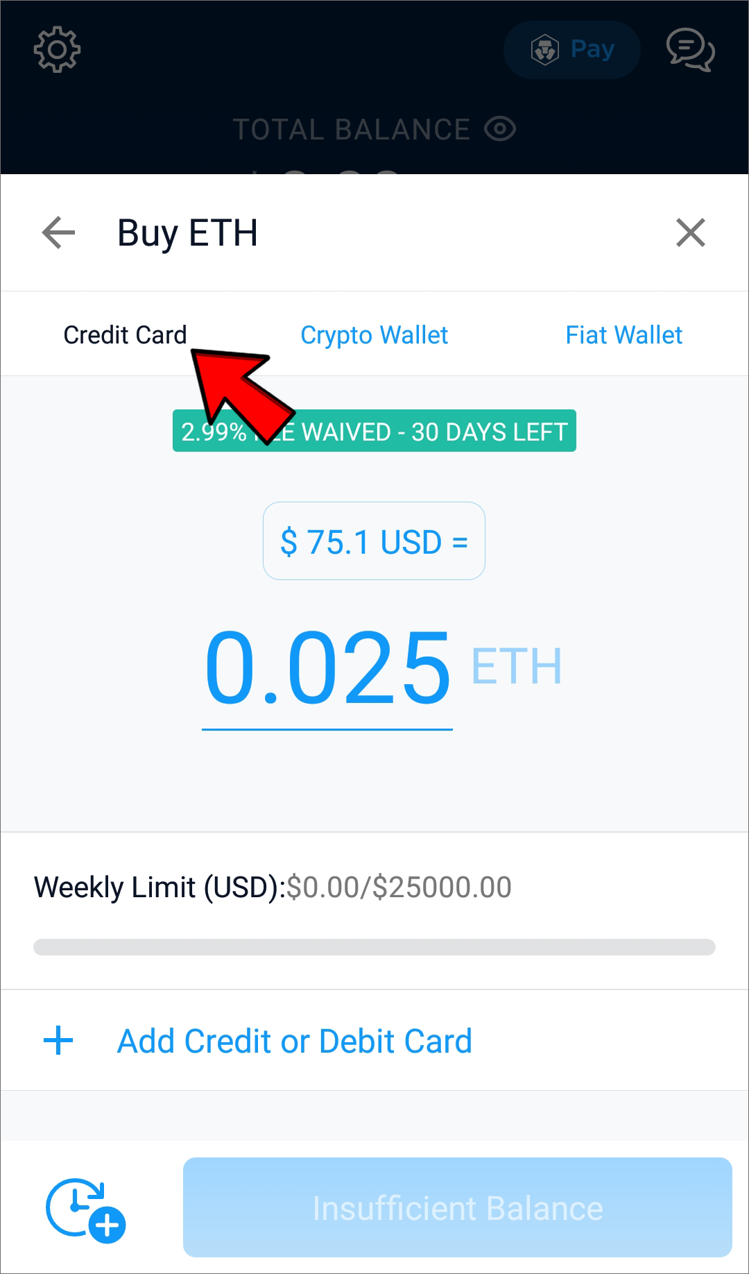 How To Sell Crypto on Crypto.com