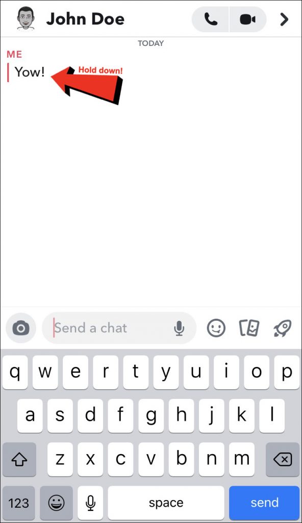 Can You Unsend a Snap? In a Way