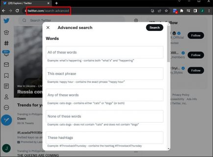 How to Search Your Own Tweets