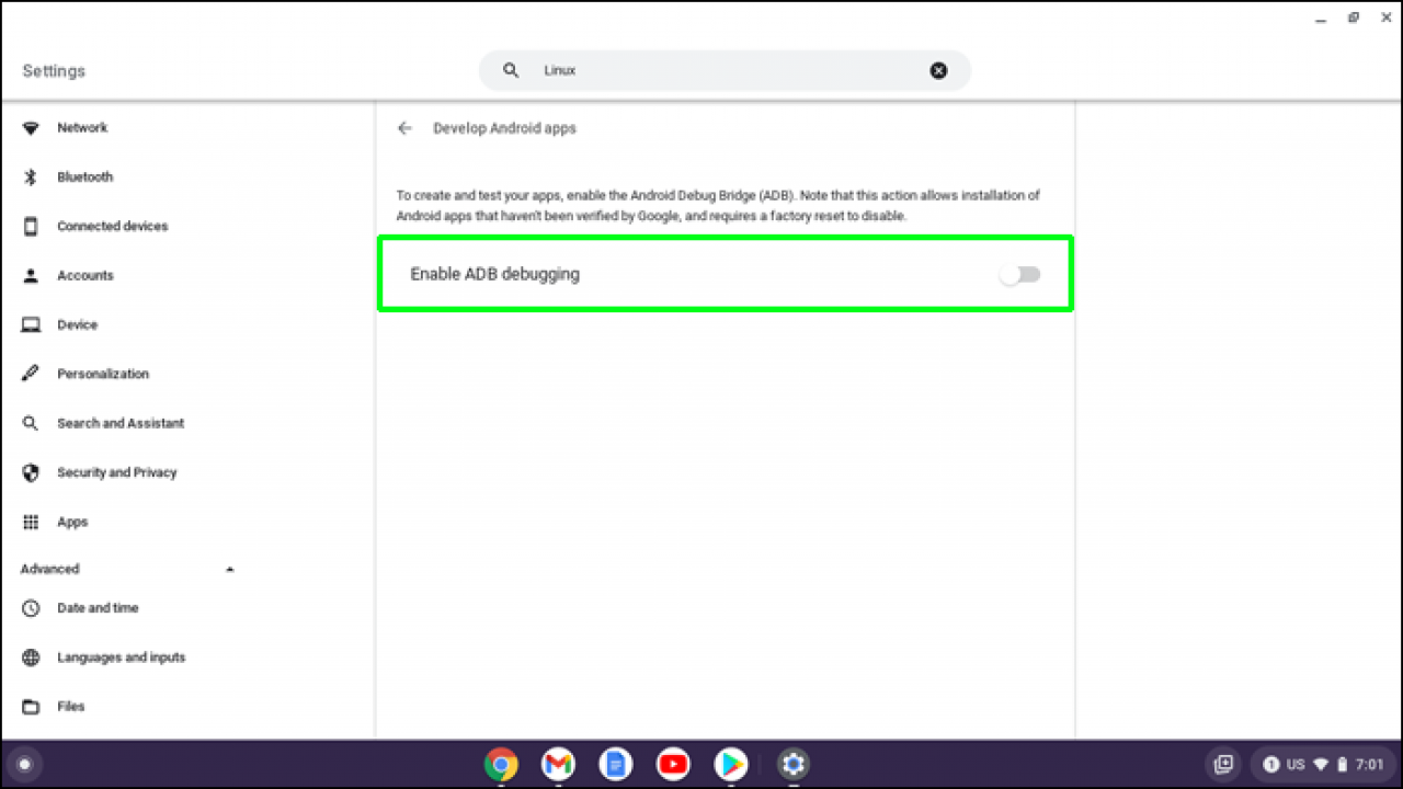 Chromebook erhält Android-Apps per ADB-Sideload