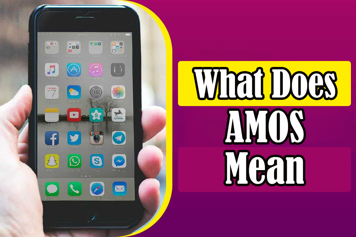 What Does Amos Mean Snapchat