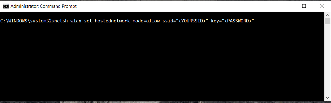 Windows Command Prompt - netsh command