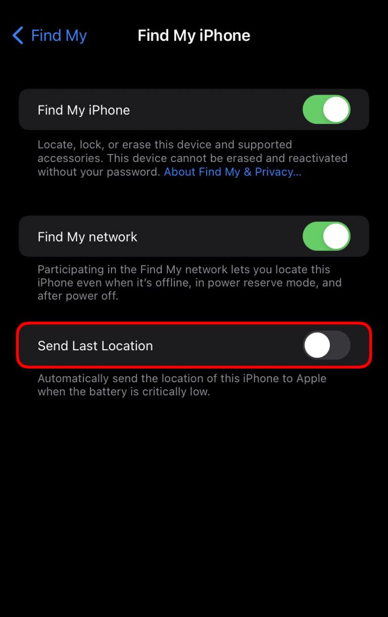 How To Find the Last Known Location Using Find My iPhone