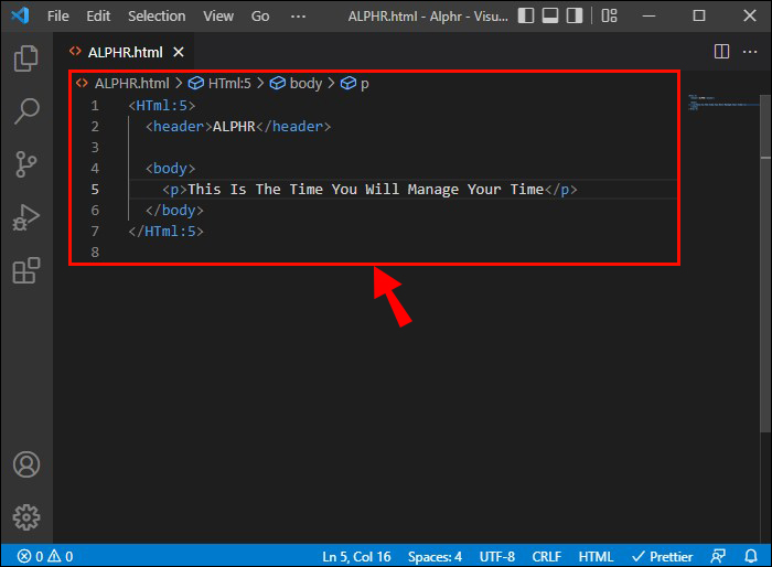 Tutustu 71+ imagen visual studio code html extension - abzlocal fi