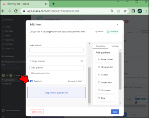 How to Create a Form in Asana