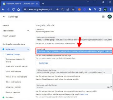 How To Embed a Google Calendar in Squarespace