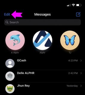 Why Is One Contact at the Top in iMessage?