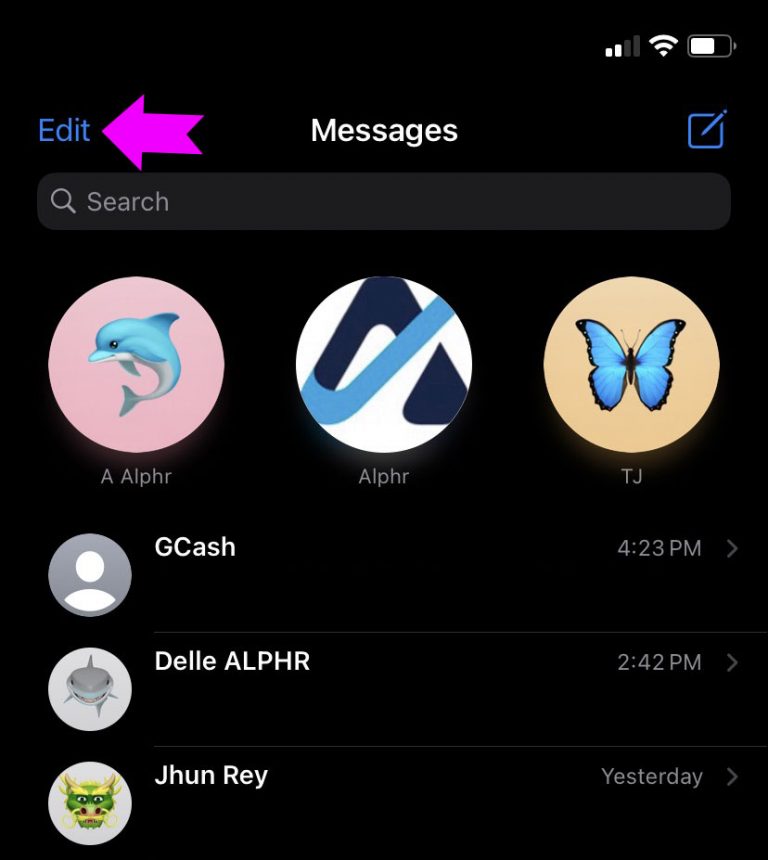 Why Is One Contact at the Top in iMessage?