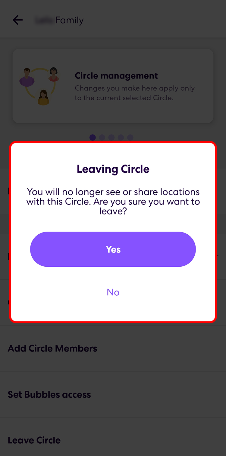 How To Leave a Circle in Life360