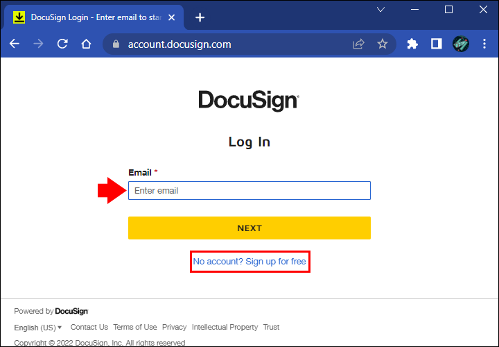 How do I send a DocuSign document?