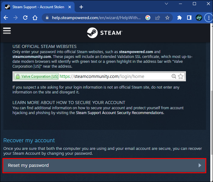 Steam account stolen? Here's how to get it back