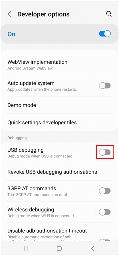 How To Use ADB Over Wi-Fi on an Android Device