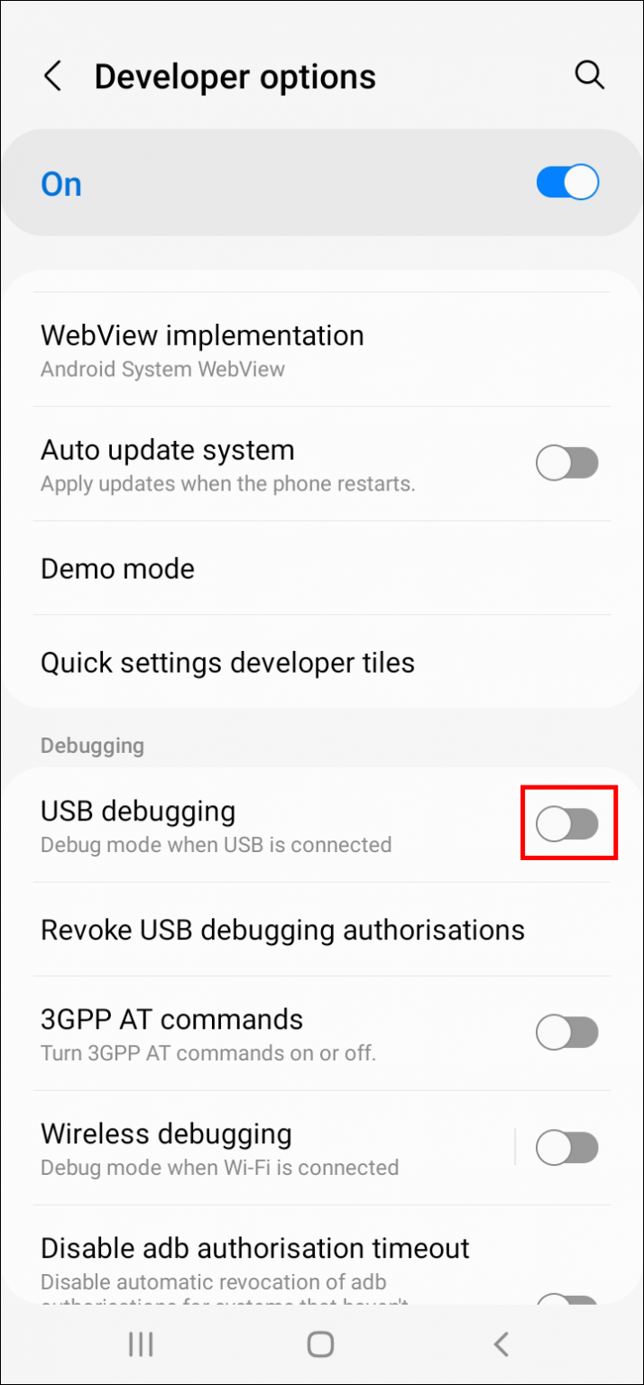 How To Use ADB Over Wi-Fi on an Android Device