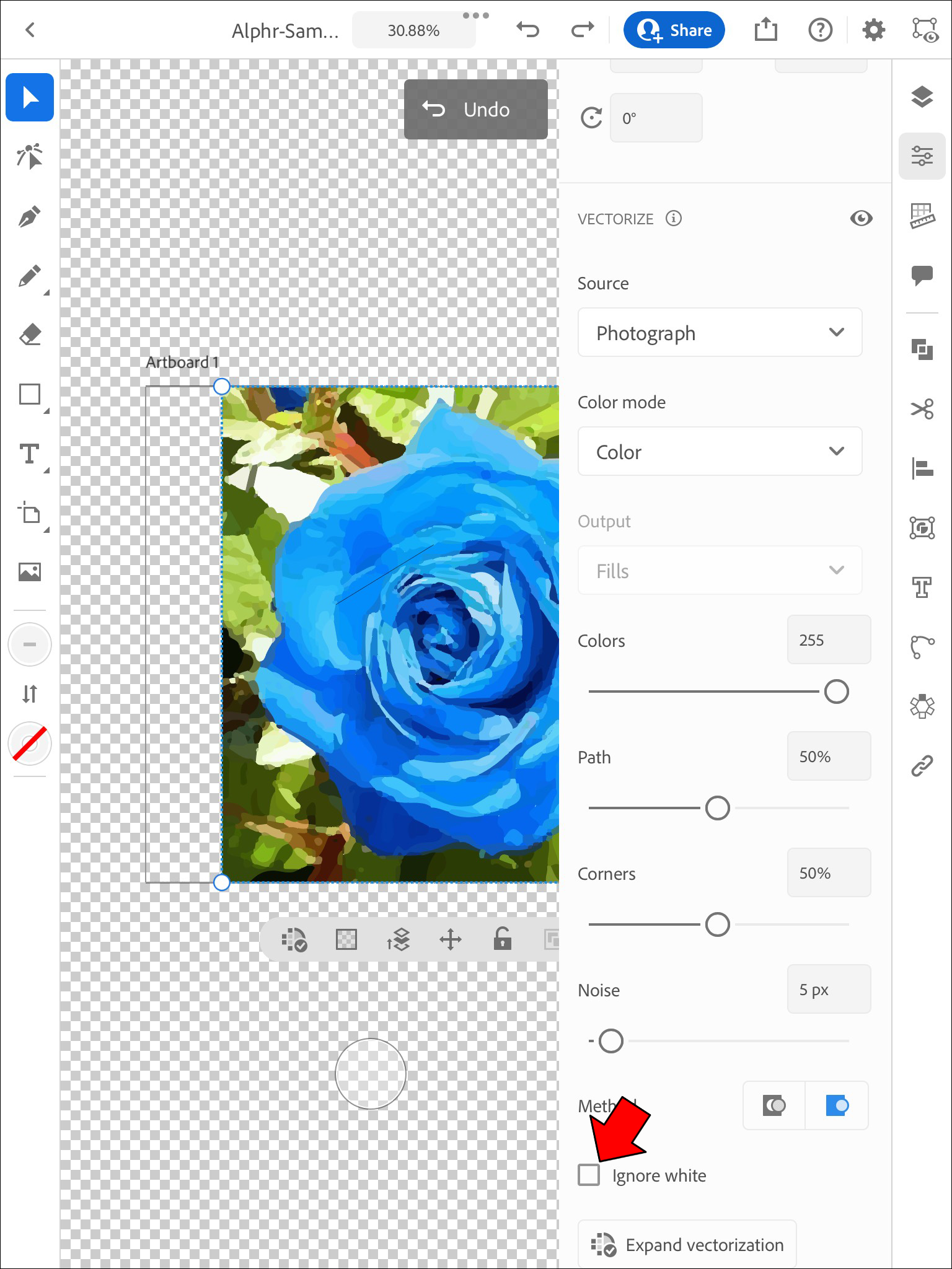 Top 94+ hình ảnh how to make background transparent in illustrator